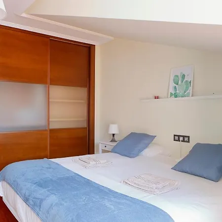 Atico Con Terraza, Vistas Al Mar Y Parking En Playa De S Lorenzo Apartmán *