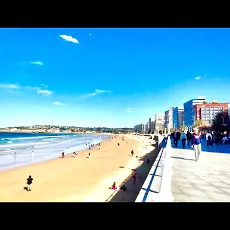 Atico Con Terraza Y Vistas Al Mar En Playa De San Lorenzo *
