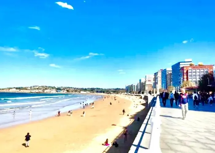ático Con Terraza, Vistas Al Mar Y Parking En Playa De S Lorenzo *